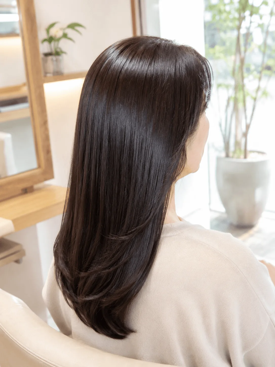 白髪活かしハイライト